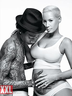 Wiz Khalifa and Amber Rose