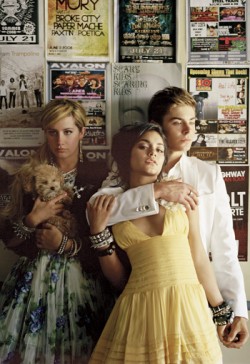 Zac Efron, Vanessa Hudgens and Ashley Tisdale in Elle