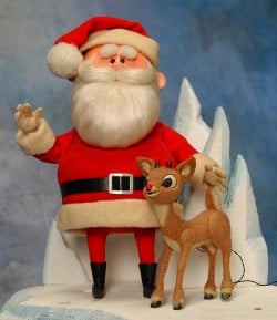 Santa And Rudolph