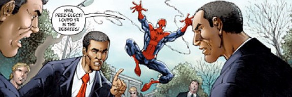 Barack Obama and Spider-Man