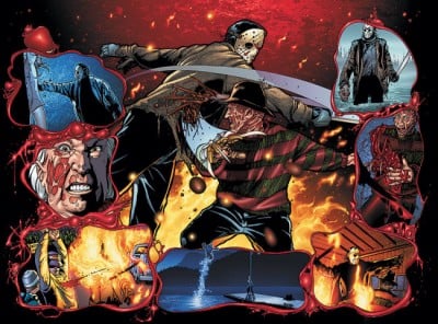 Freddy vs. Jason vs. Ash #5 cover art