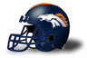 Denver Broncos Helmet