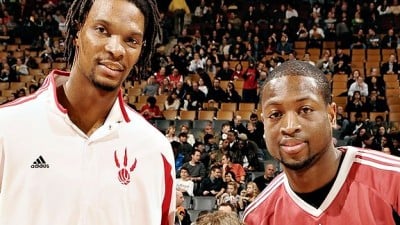 Chris Bosh and Dwyane Wade