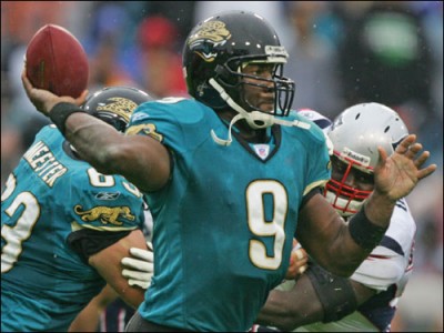 David Garrard of the Jacksonville Jaguars