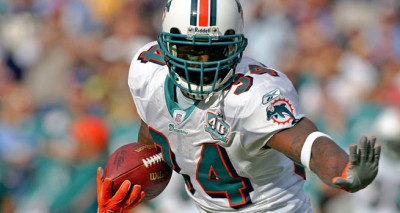 Ricky Williams gets to be the man again for the Miami Dolphins