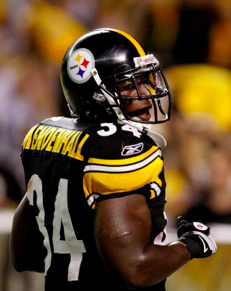 Rashard Mendenhall leads the Pittsburgh Steelers to the Super Bowl