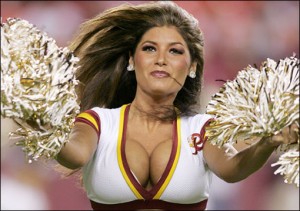Redskins Cheerleader