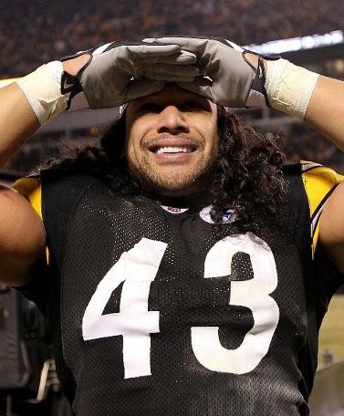 Troy Polomalu and the Pittsburgh Steelers are Super Bowl bound