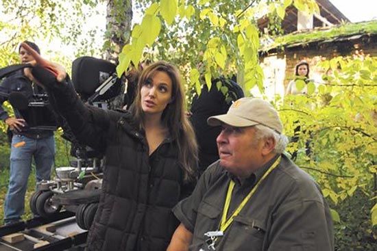 Angelina Jolie directing