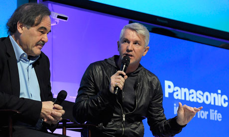 Oliver Stone and Baz Luhrmann at CES 2011