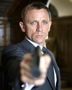 Daniel Craig as James Bond