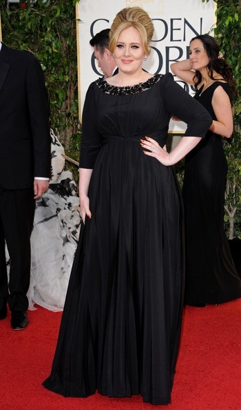 Adele at this year's Golden Globes