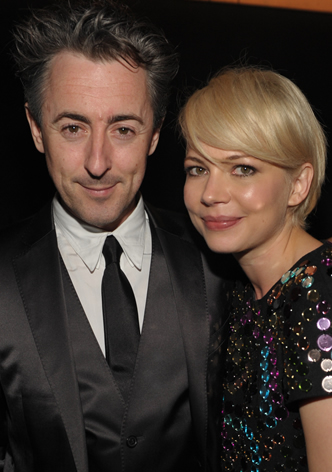 Alan Cumming and Michelle Williams