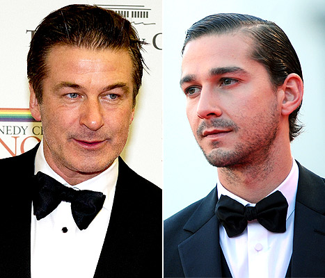 Alec Baldwin and Shia LaBeouf