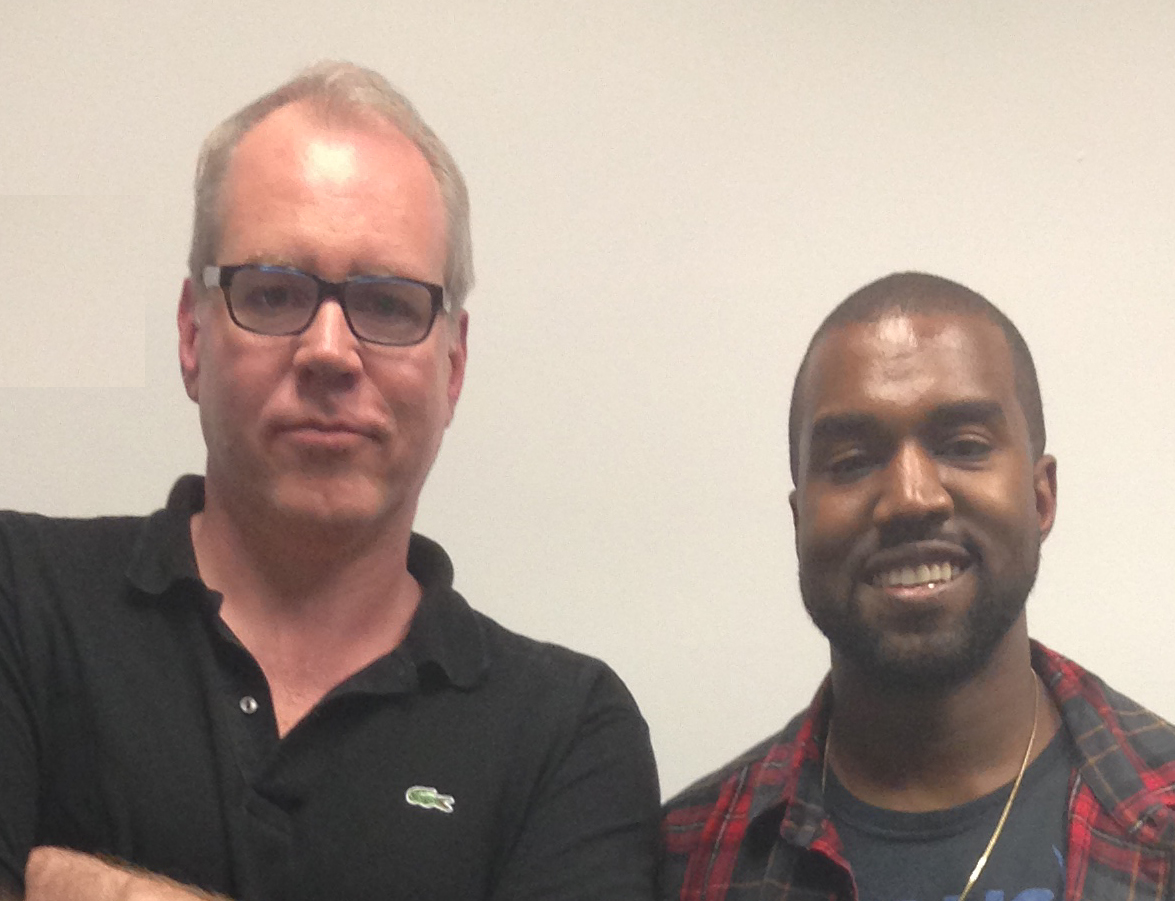 Bret Easton Ellis and Kanye West