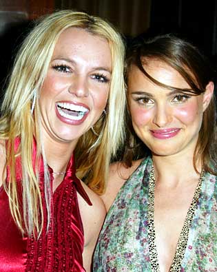 Britney Spears and Natalie Portman