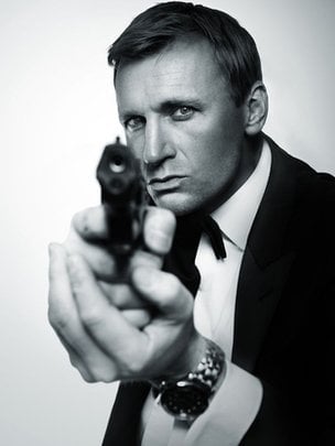 Daniel Craig as James Bond