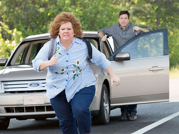 Melissa McCarthy and Jason Bateman in 'Identity Thief'