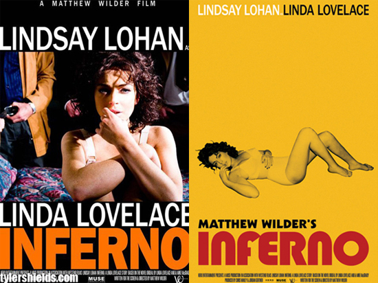 Lindsay Lohan Inferno Posters
