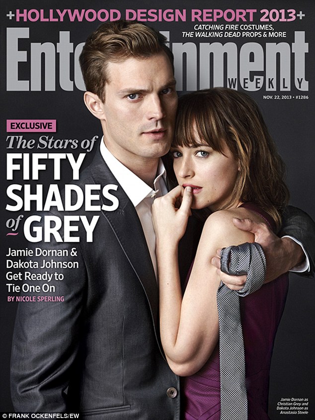 Jamie Dornan and Dakota Johnson as Christian Grey and Anastasia Steele