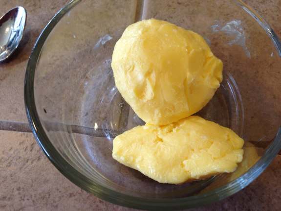 Homemade butter