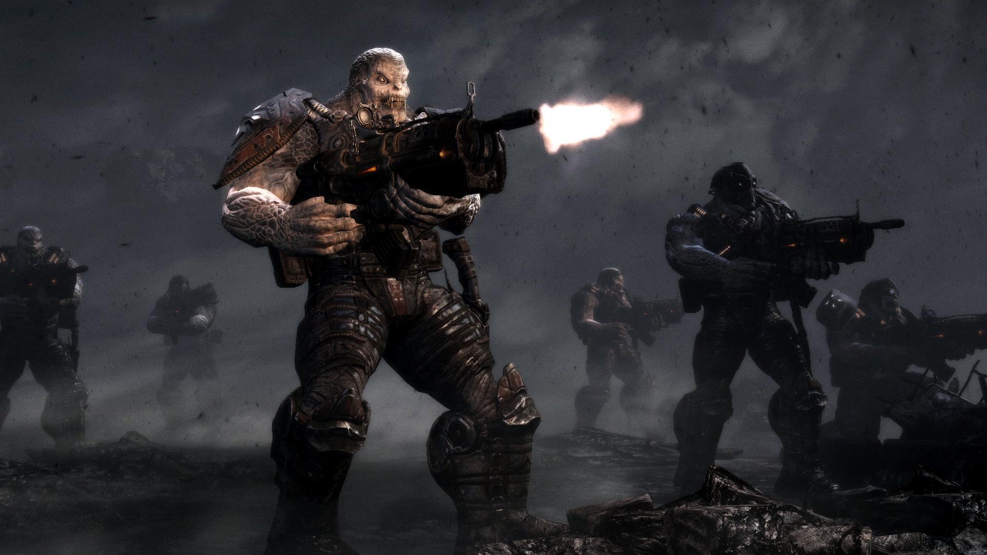 gears of war Kinect