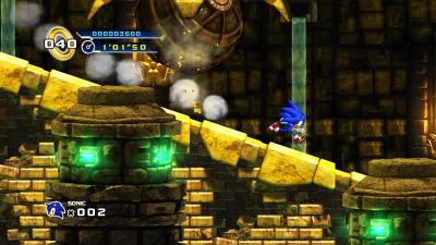 Sonic 4 labyrinth