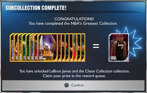 Diamond Lebron James unlock myteam