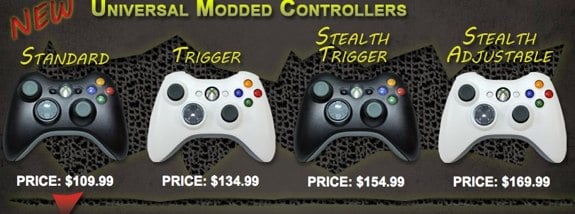 Evil Controllers Xbox 360