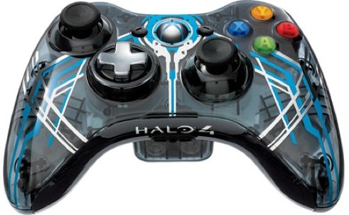 Halo 4 console controller