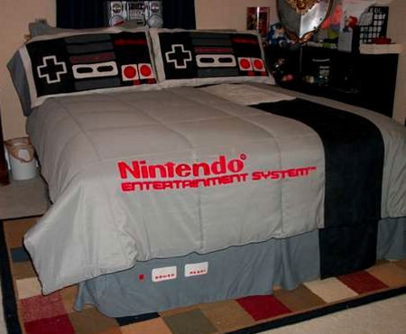 Nintendo Bed Sheets