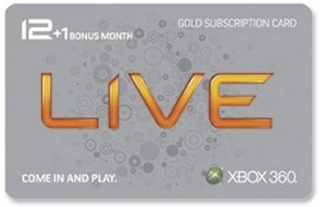 Xbox Live Gold discount