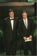 Jon Stewart and Stephen Colbert