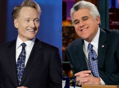 Conan O'Brien and Jay Leno