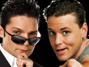 Corey Haim and Corey Feldman