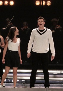 Glee Finn and Rachel