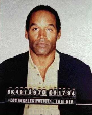 O.J. Simpson mugshot