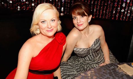 Amy Poehler and Tina Fey