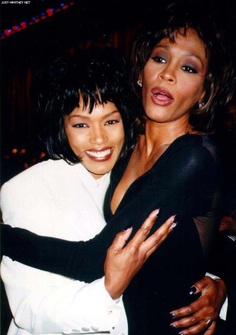 Angela Bassett and Whitney Houston