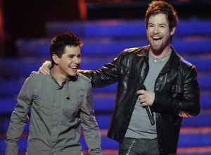 David Archuleta and David Cook