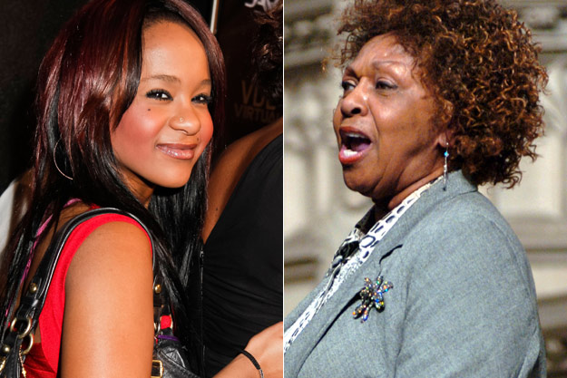 Bobbi Kristina and Cissy Houston