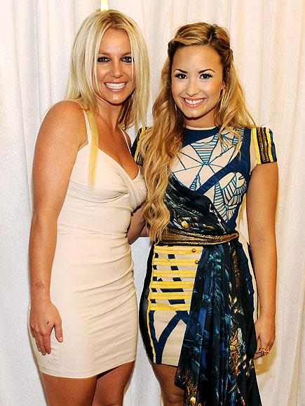 Britney Spears and Demi Lovato