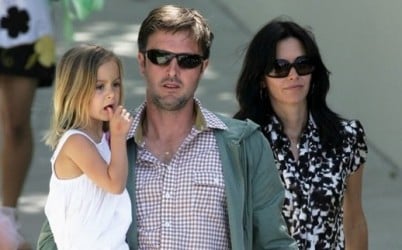 Courteney Cox and Family