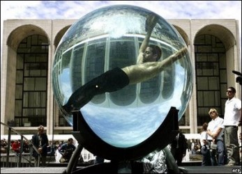 David Blaine in Sphere