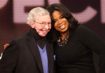 Roger Ebert and Oprah Winfrey