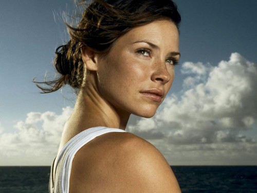 Evangeline Lilly as Kate Austen on Lost