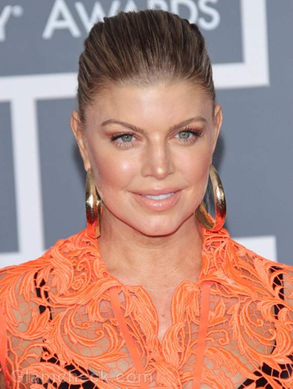 Fergie at this year's Grammys