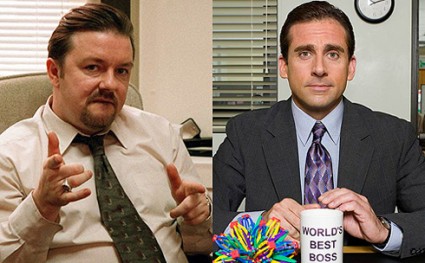 Ricky Gervais and Steve Carell