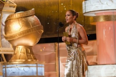 Jennifer Lopez at the 2009 Golden Globes