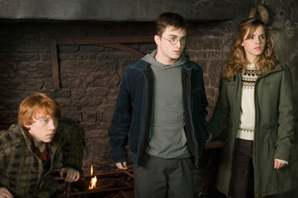 Ron, Harry, and Hermoine